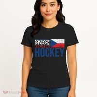 Czech Republic Czechia Hockey International Ice Supporter Women's T-Shirt thumb 4