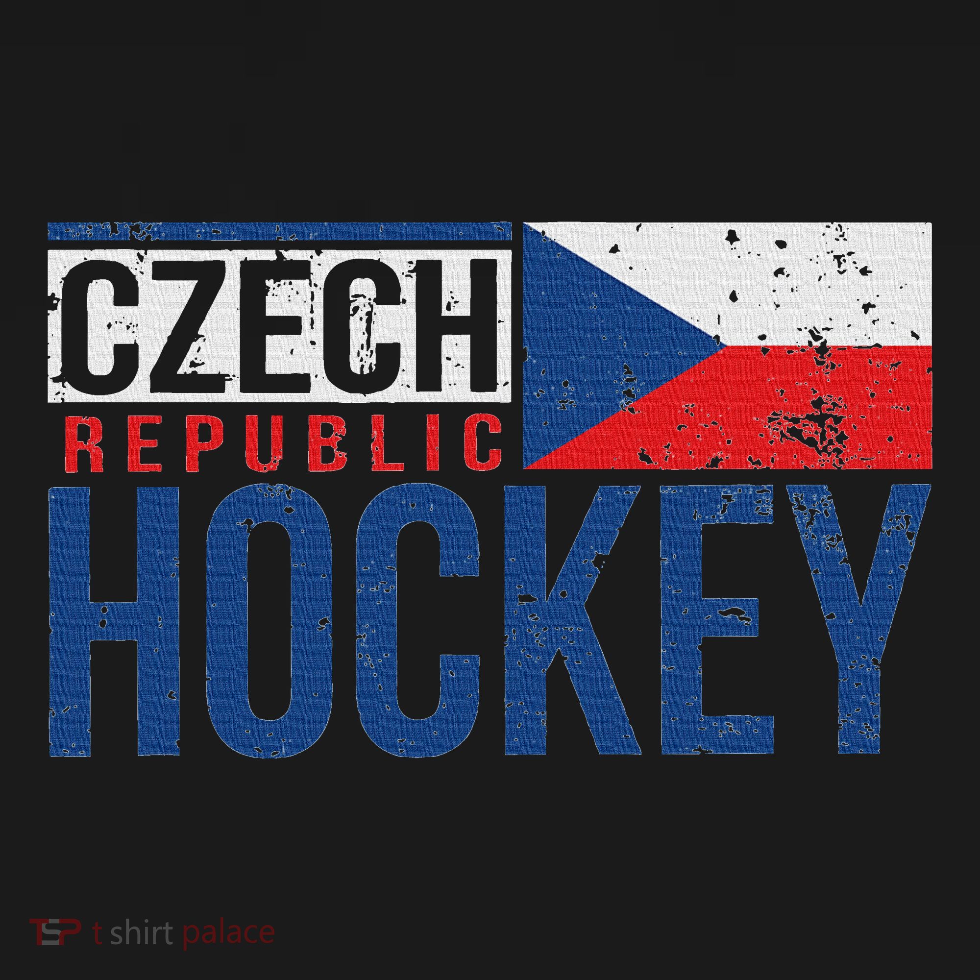 Czech Republic Czechia Hockey International Ice Supporter Women's T-Shirt