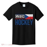Czech Republic Czechia Hockey International Ice Supporter Kids T-Shirt thumb 0