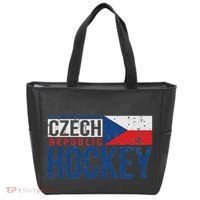 Czech Republic Czechia Hockey International Ice Supporter Tote Bag thumb 0