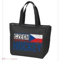 Czech Republic Czechia Hockey International Ice Supporter Tote Bag thumb 3