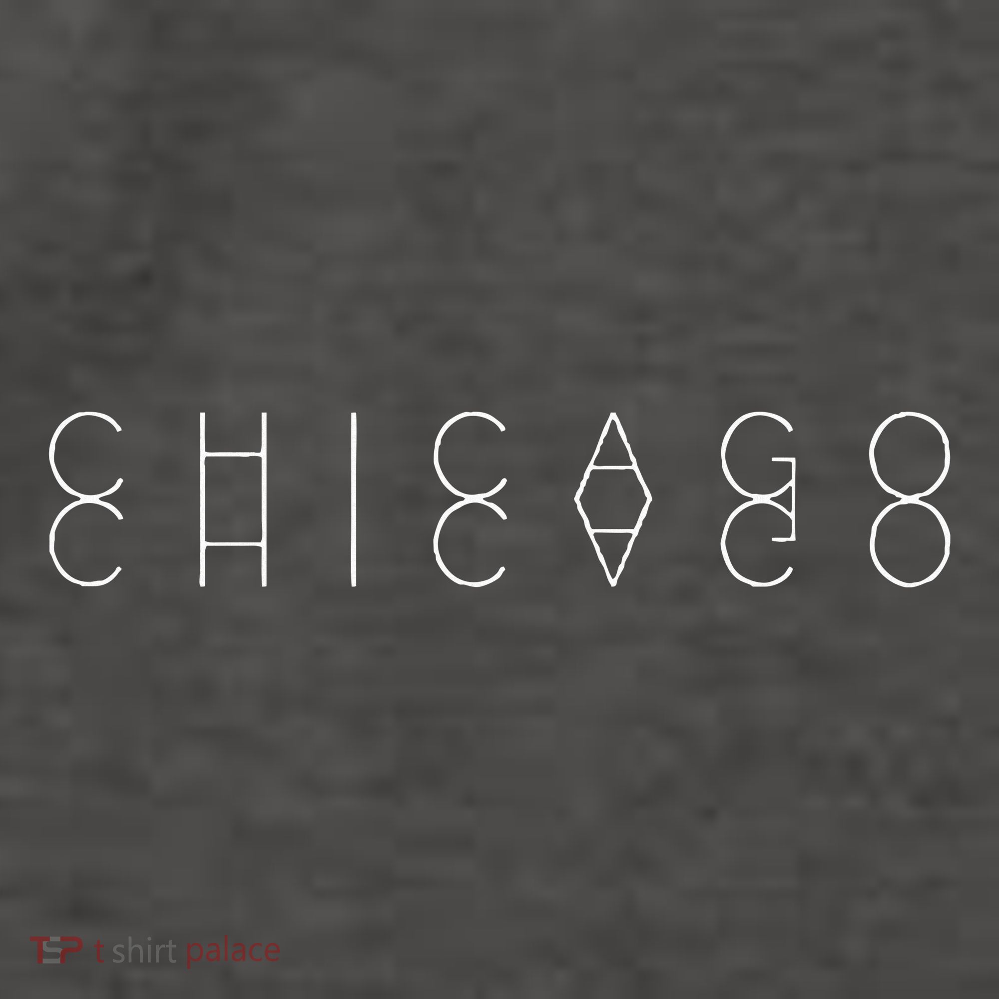 Chicago Reflections Chicagoan Word Art Souvenir Vector Backpack