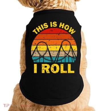 Cool Roller Coaster For  Amusement Theme Park Retro Doggie Tank