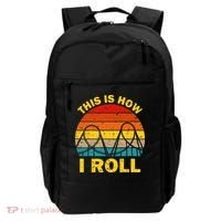 Cool Roller Coaster For  Amusement Theme Park Retro Backpack thumb 0
