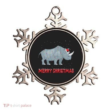 Cute Rhino Christmas Tree Lights Xmas Holidays Great Gift Ornament