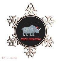Cute Rhino Christmas Tree Lights Xmas Holidays Great Gift Ornament thumb 0