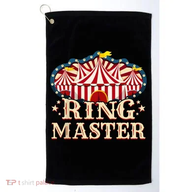 Circus Ringmaster Golf Towel