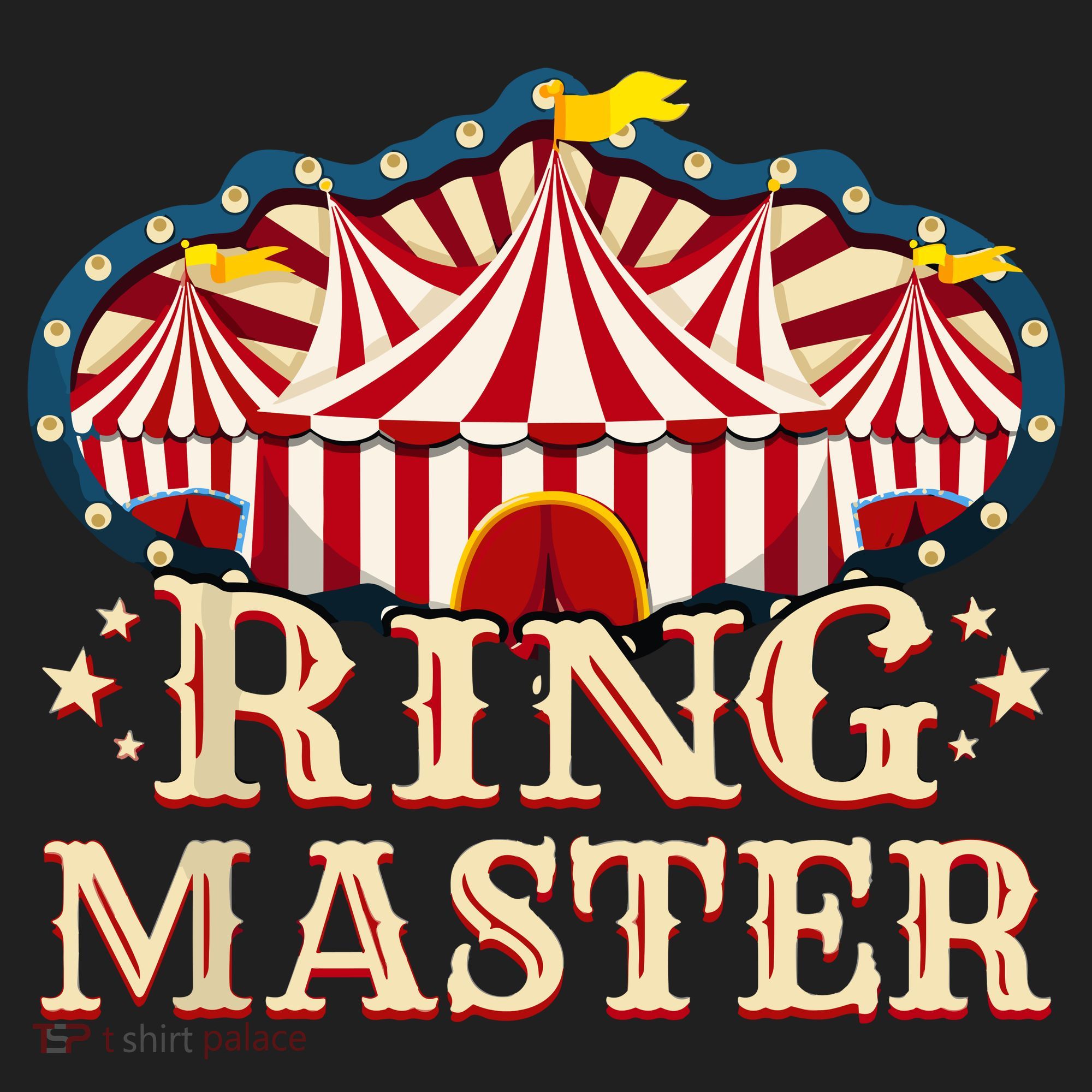 Circus Ringmaster Golf Towel