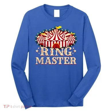 Circus Ringmaster Long Sleeve Shirt