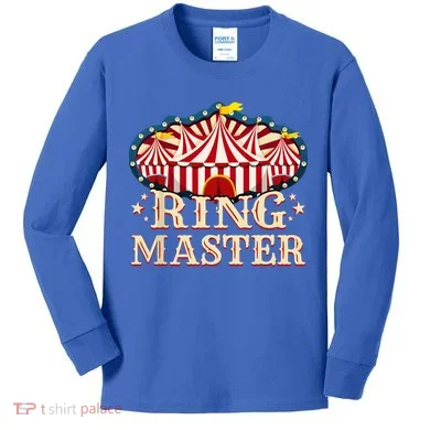 Circus Ringmaster Kids Long Sleeve Shirt