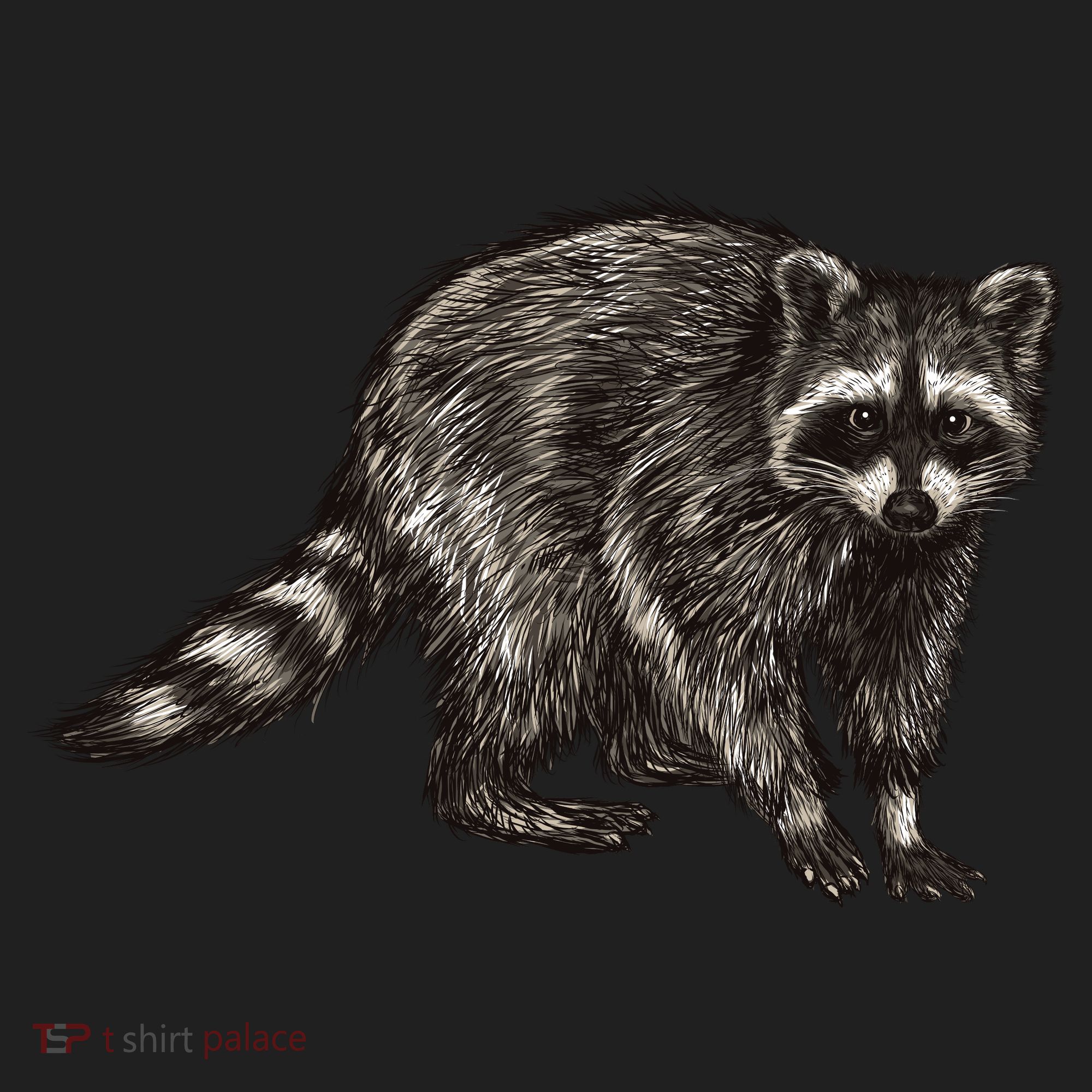 Cute Raccoon Women's Sweatshirt