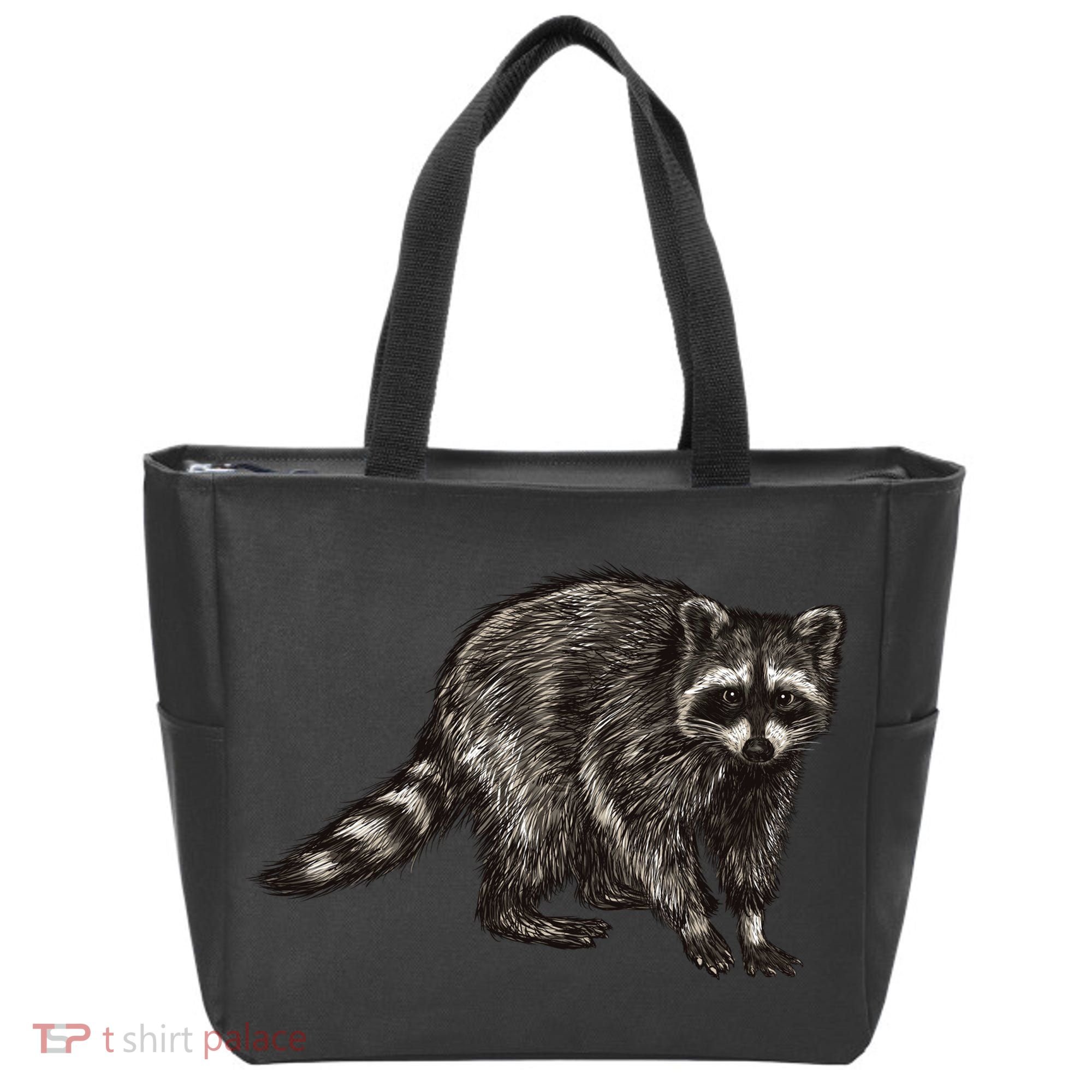 Cute Raccoon Tote Bag