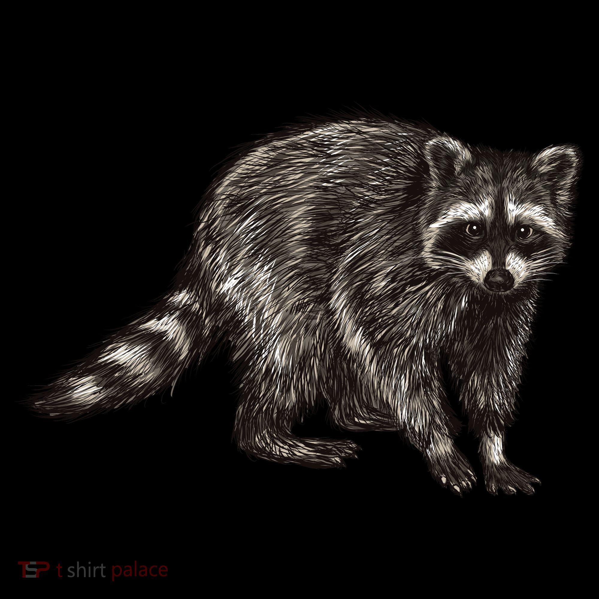 Cute Raccoon Tote Bag