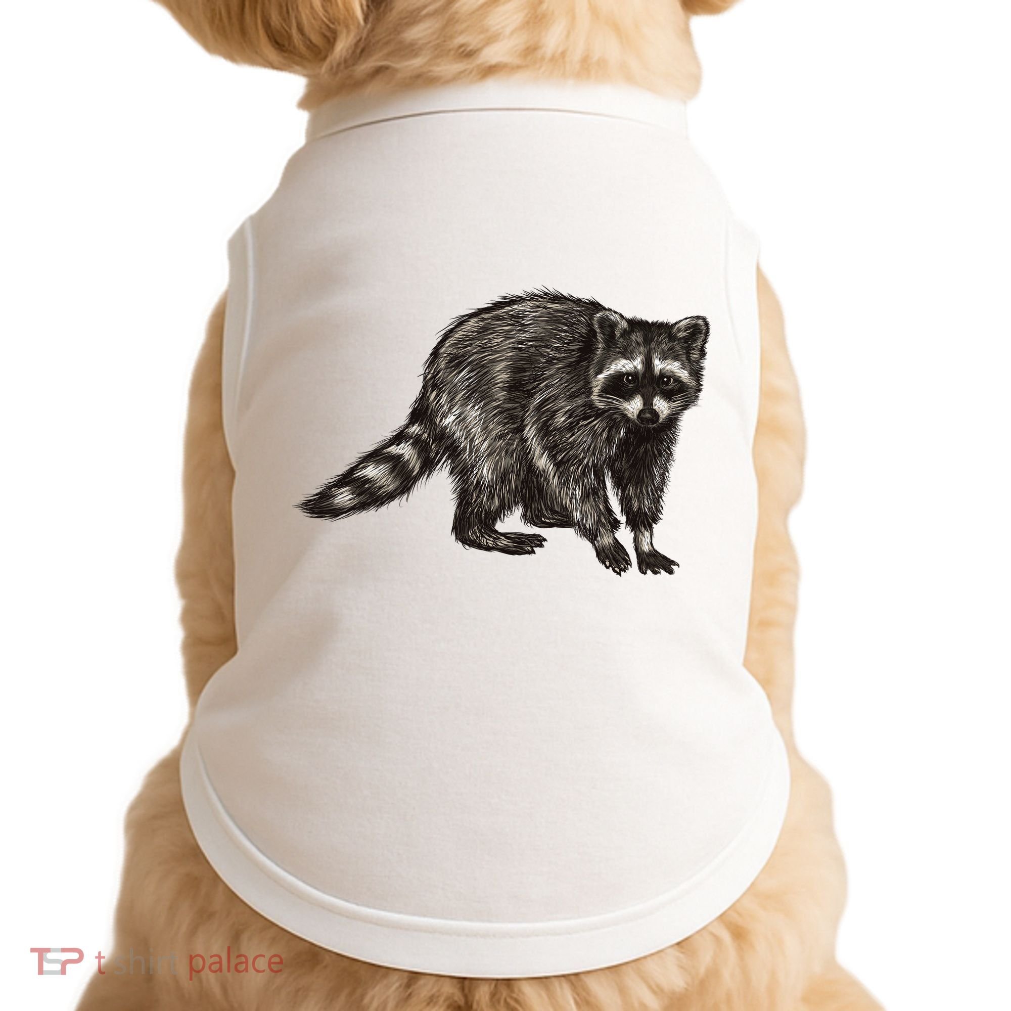 Cute Raccoon Doggie Tank