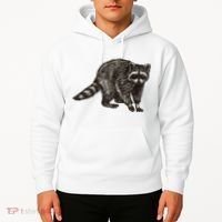 Cute Raccoon Hoodie thumb 2