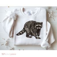 Cute Raccoon Sweatshirt thumb 2