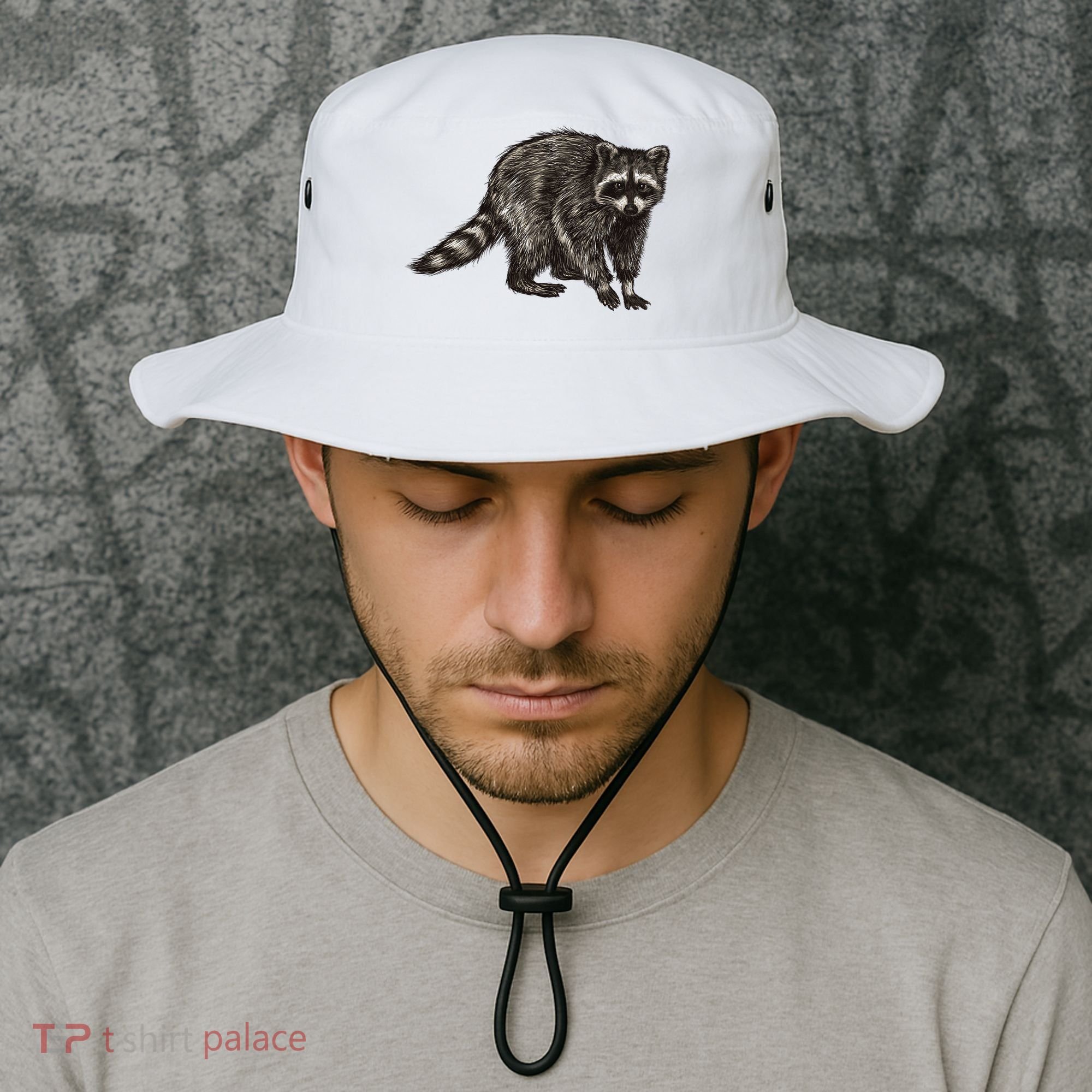 Cute Raccoon Bucket Hat