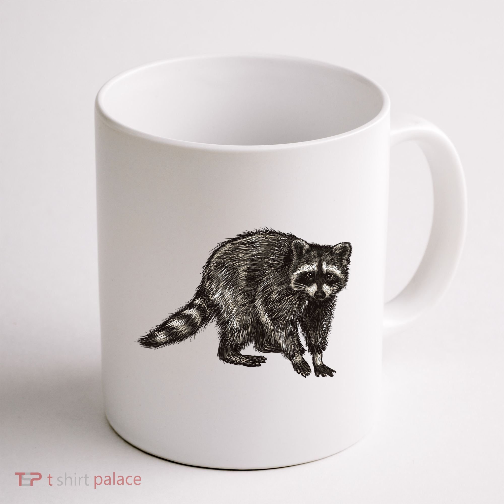 Cute Raccoon Coffee Mug