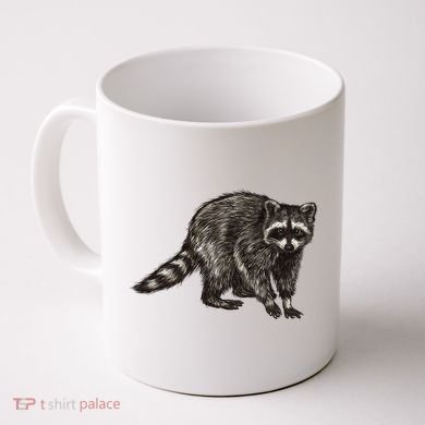 Cute Raccoon Coffee Mug