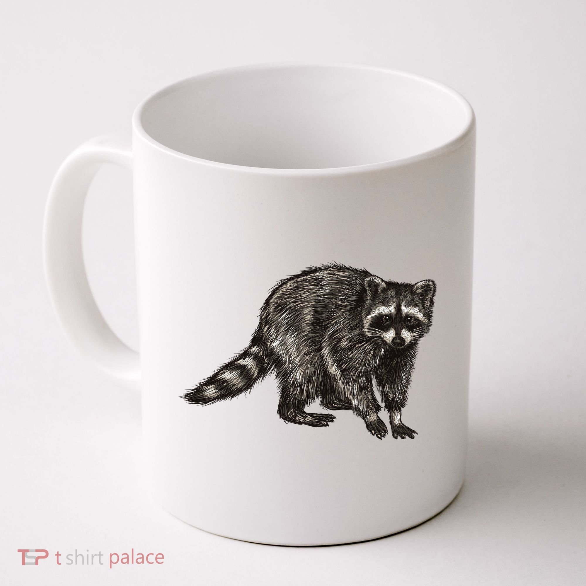 Cute Raccoon Coffee Mug