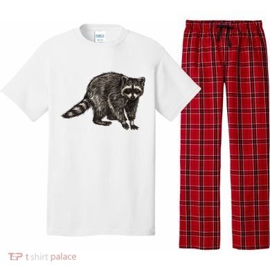 Cute Raccoon Pajama Set