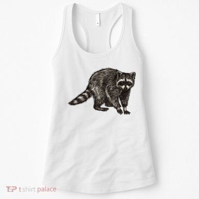 Cute Raccoon Women's Tank Top