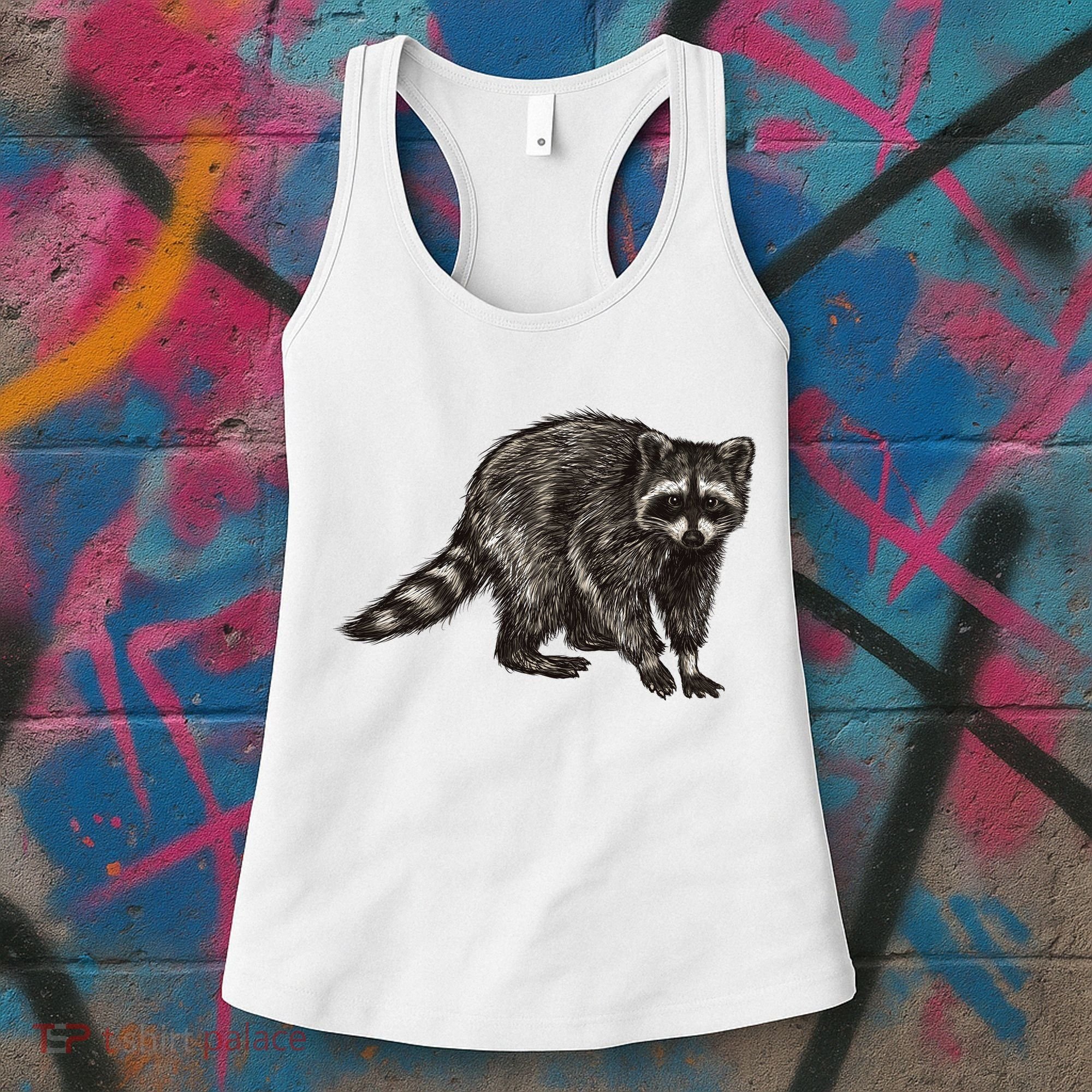 Cute Raccoon Women's Tank Top