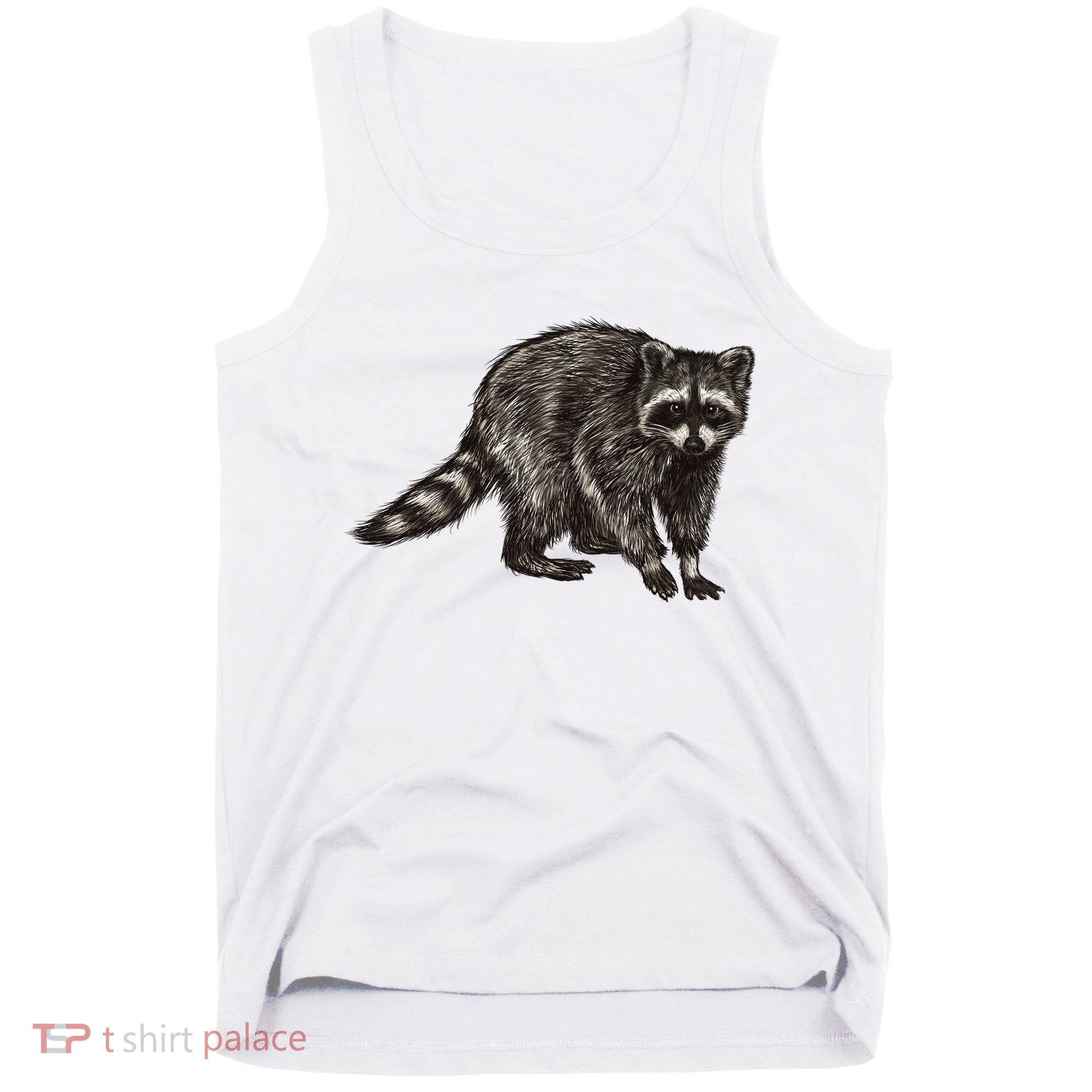 Cute Raccoon Tank Top