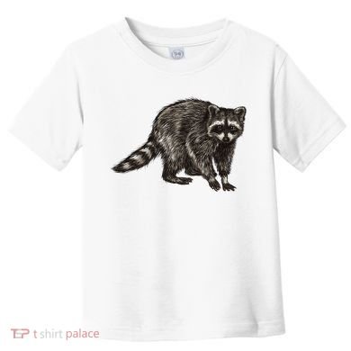 Cute Raccoon Toddler T-Shirt