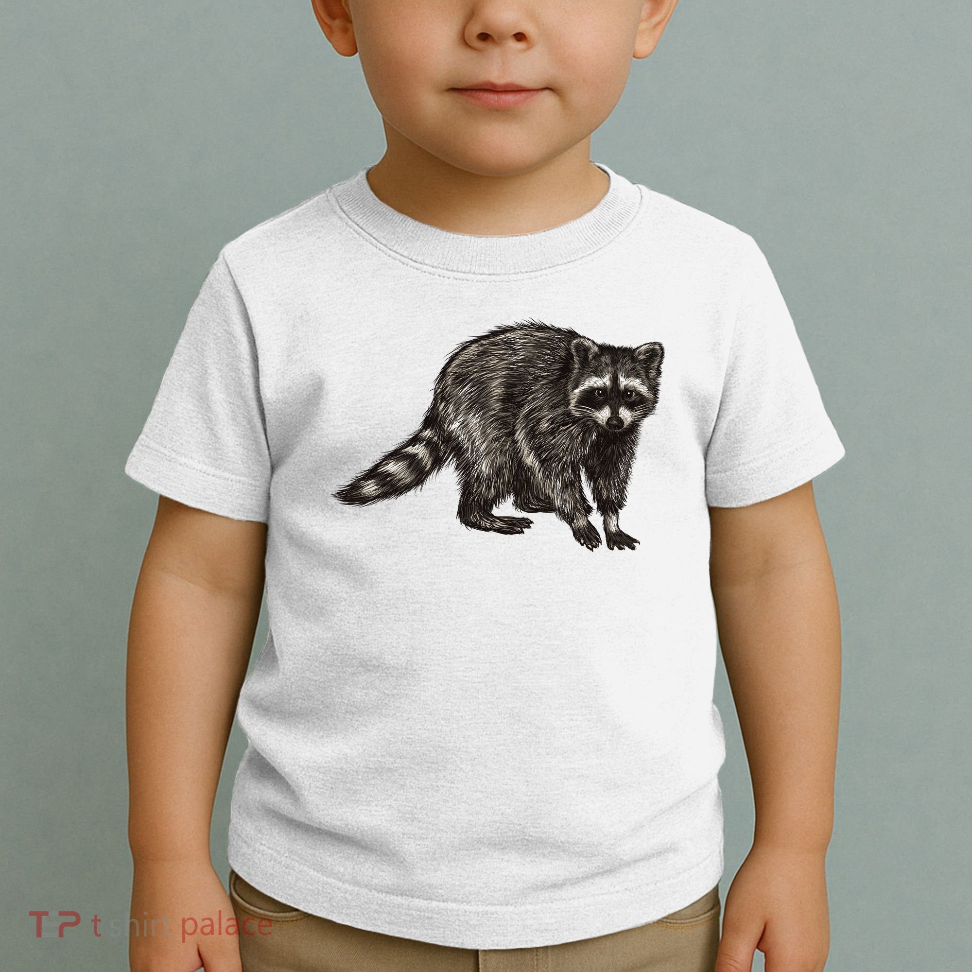 Cute Raccoon Toddler T-Shirt
