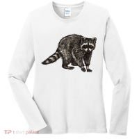 Cute Raccoon Women's Long Sleeve Shirt thumb 0