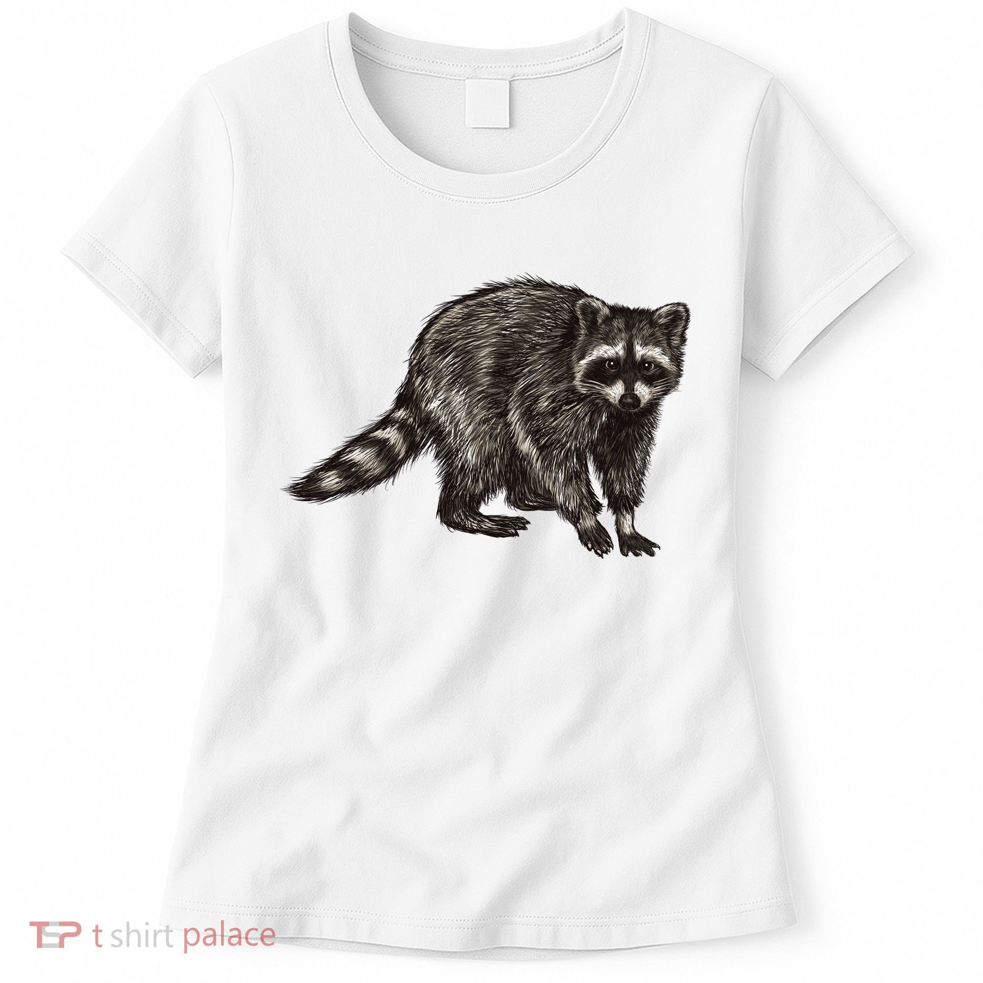 Cute Raccoon Women's T-Shirt
