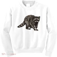 Cute Raccoon Kids Sweatshirt thumb 0