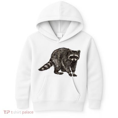 Cute Raccoon Kids Hoodie
