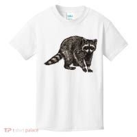 Cute Raccoon Kids T-Shirt thumb 0