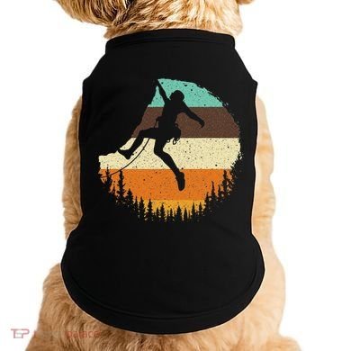 Cool Rock Climbing For Women Mountain Climber Bouldering Doggie Tank