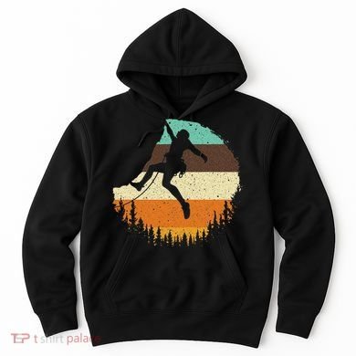 Cool Rock Climbing For Women Mountain Climber Bouldering Hoodie