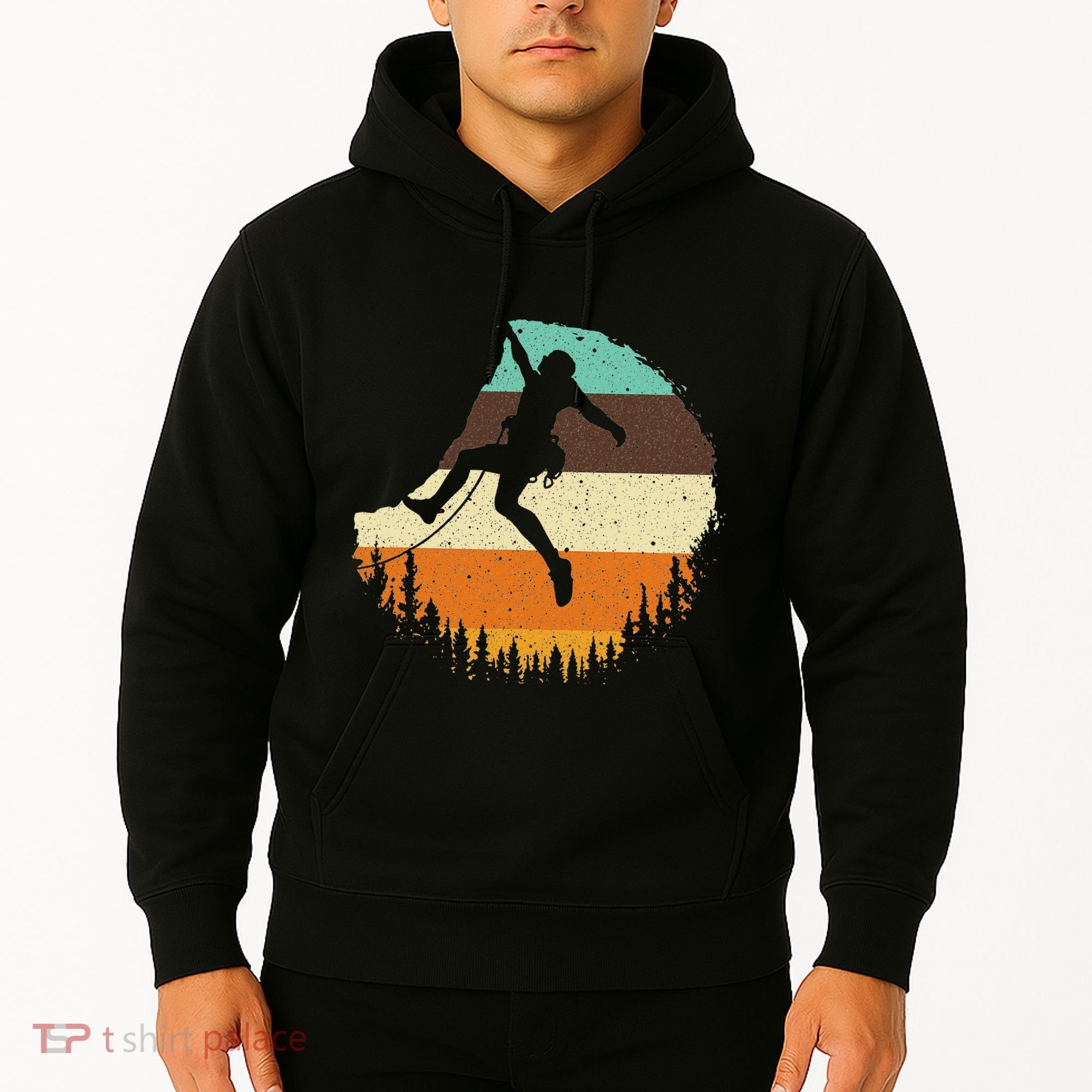 Cool Rock Climbing For Women Mountain Climber Bouldering Hoodie