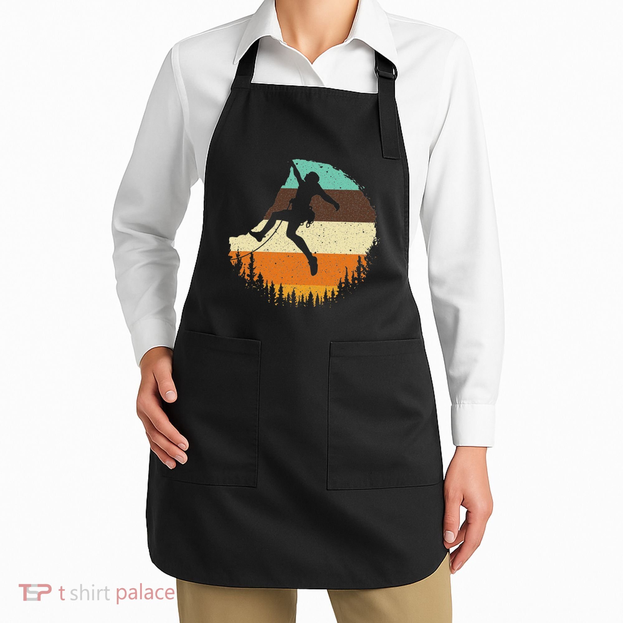 Cool Rock Climbing For Women Mountain Climber Bouldering Apron
