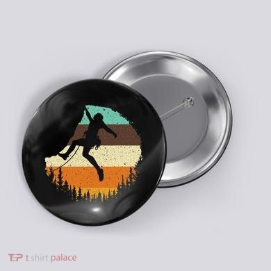 Cool Rock Climbing For Women Mountain Climber Bouldering Button