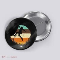 Cool Rock Climbing For Women Mountain Climber Bouldering Button thumb 0