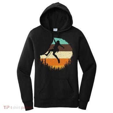 Cool Rock Climbing For Women Mountain Climber Bouldering Women's Hoodie