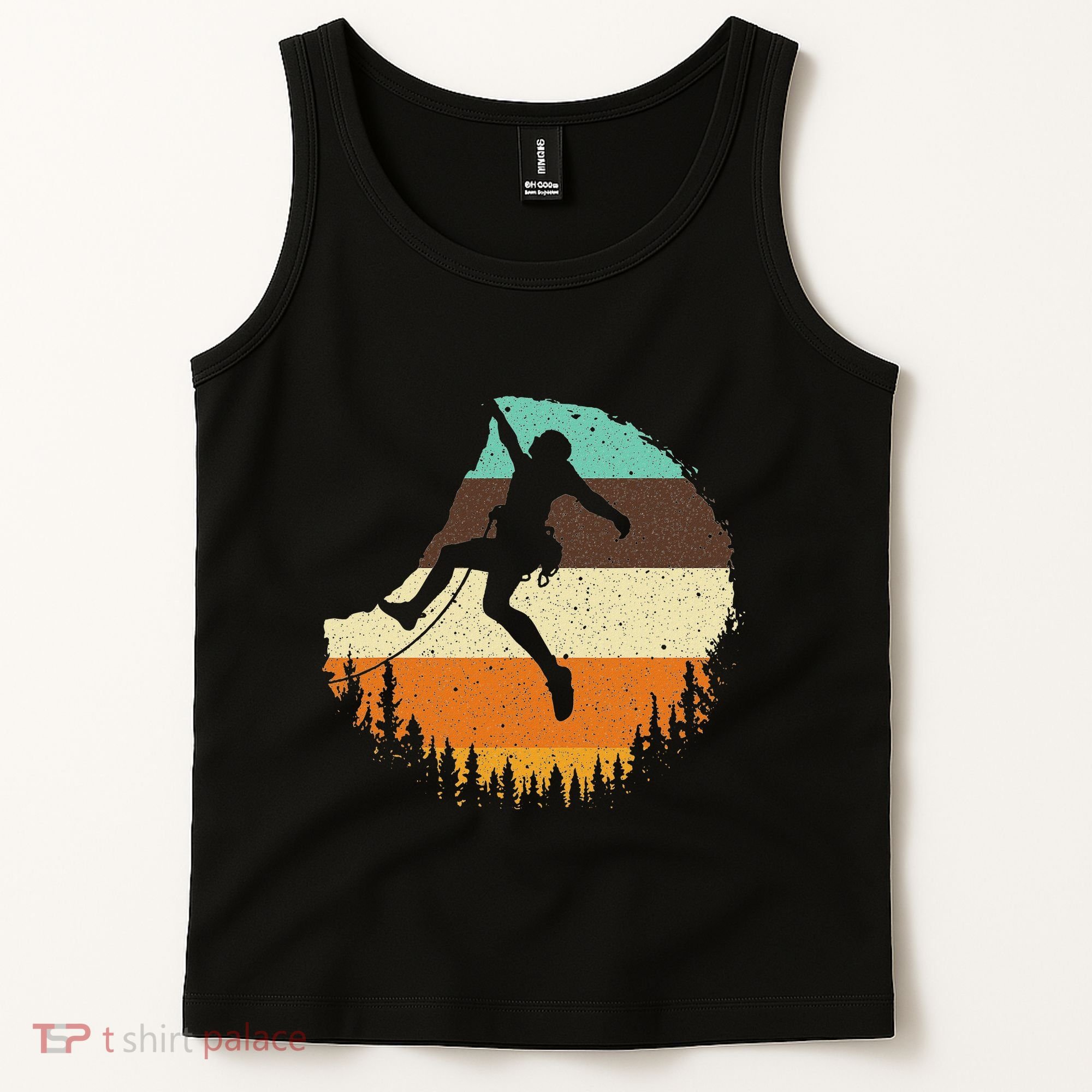 Cool Rock Climbing For Women Mountain Climber Bouldering Tank Top