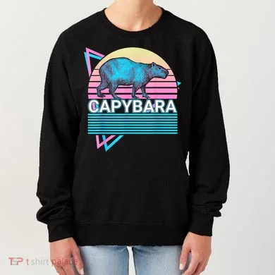 Capybara Retro Women's Sweatshirt