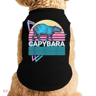 Capybara Retro Doggie Tank