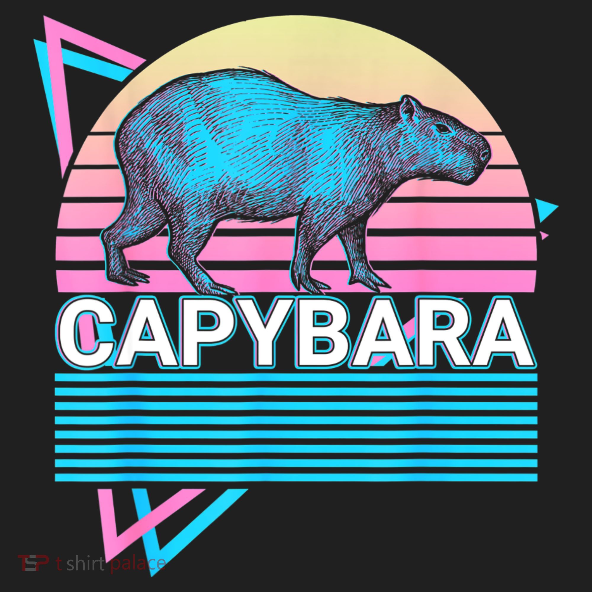Capybara Retro Beanie
