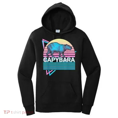 Capybara Retro Women's Hoodie