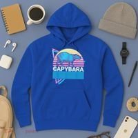 Capybara Retro Hoodie thumb 3