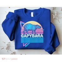 Capybara Retro Sweatshirt thumb 2
