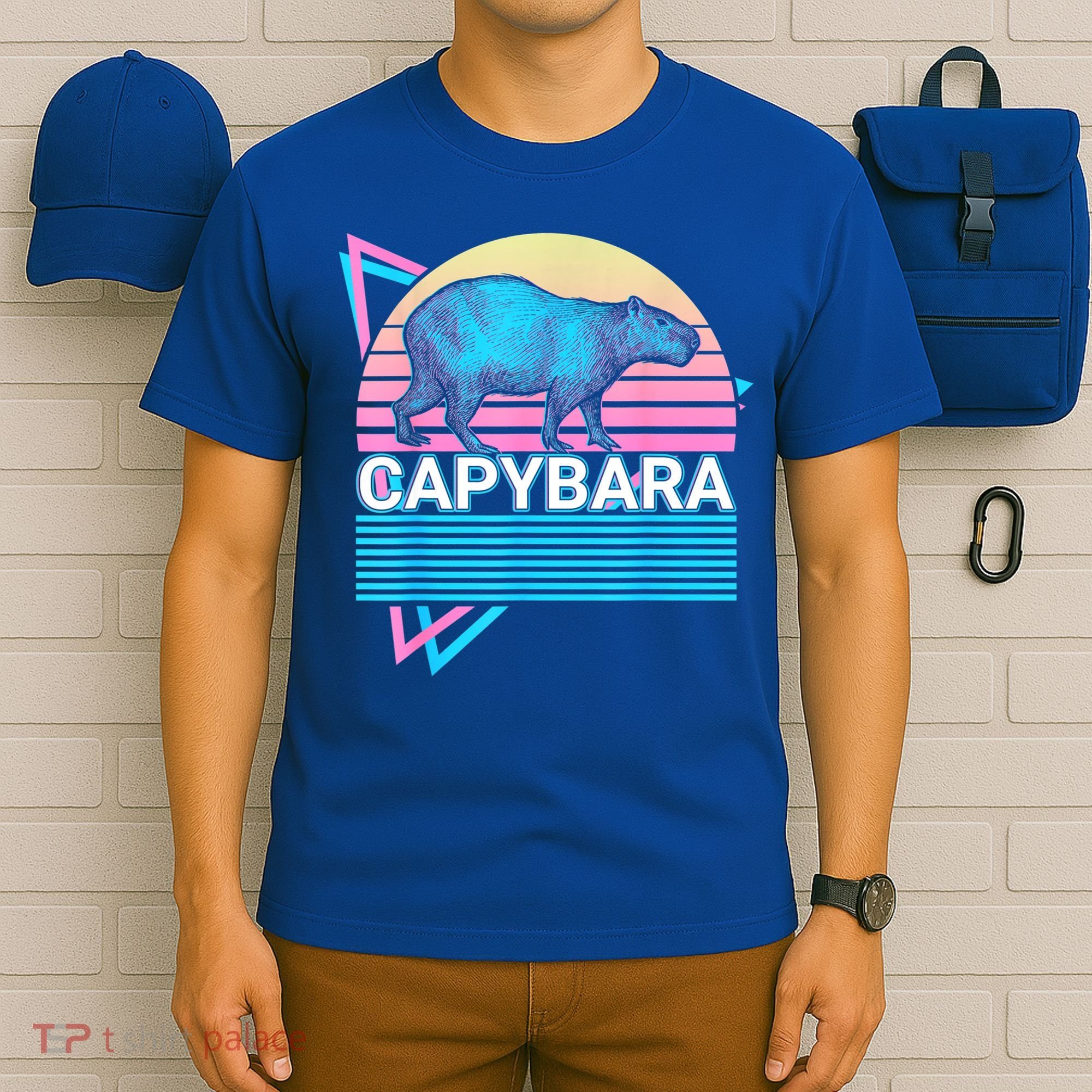 Capybara Retro T-Shirt